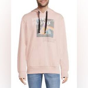 Pink Floyd Men's Band Graphic Fleece Hoodie Small